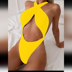 One piece sexy swim wear in size M